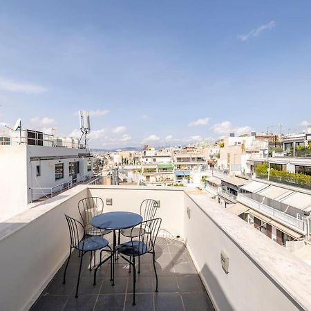 Penthouse In The Heart Of Athens Apartment Bagian luar foto